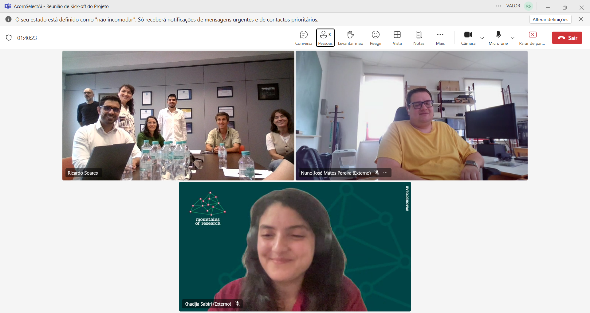 Reunião de arranque do projeto AcornSelectAI (imagem 3)